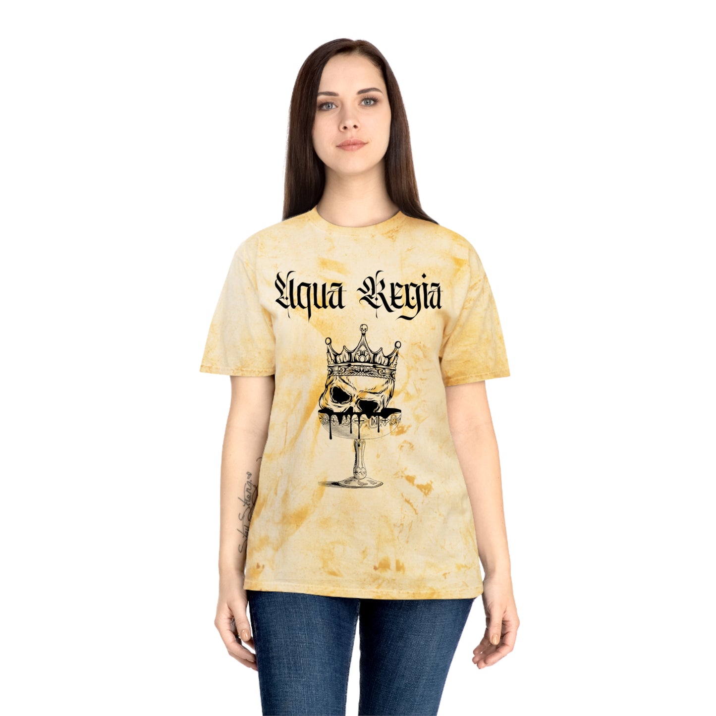 Aqua Regia Color Blast T-Shirt - Yellow