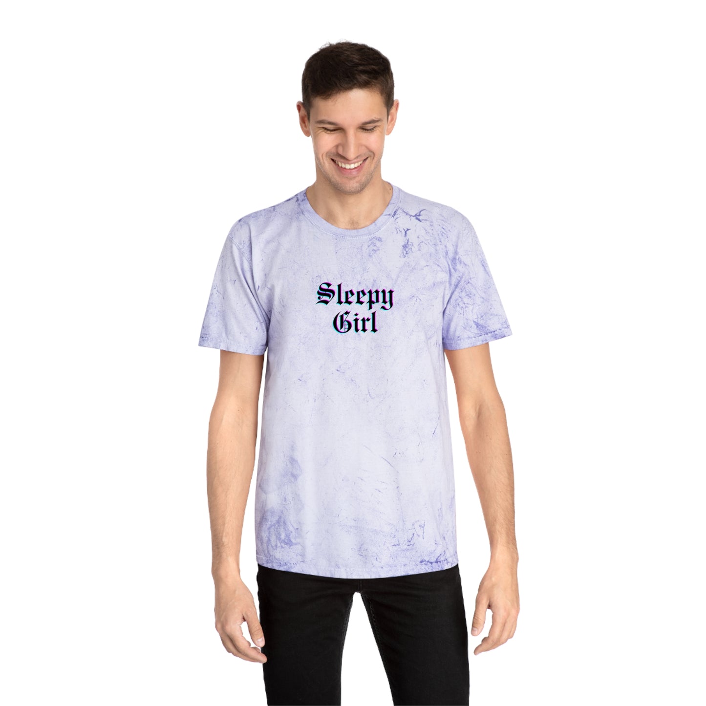 Sleepy Girl Gothic Tee - Purple