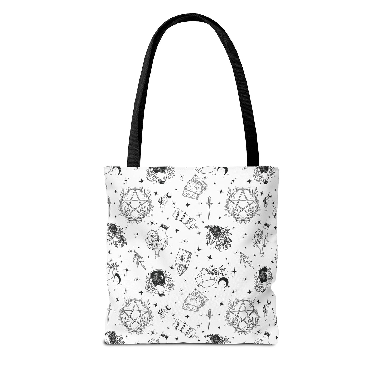 Witchy Shit Tote Bag - White (Multiple Sizes)