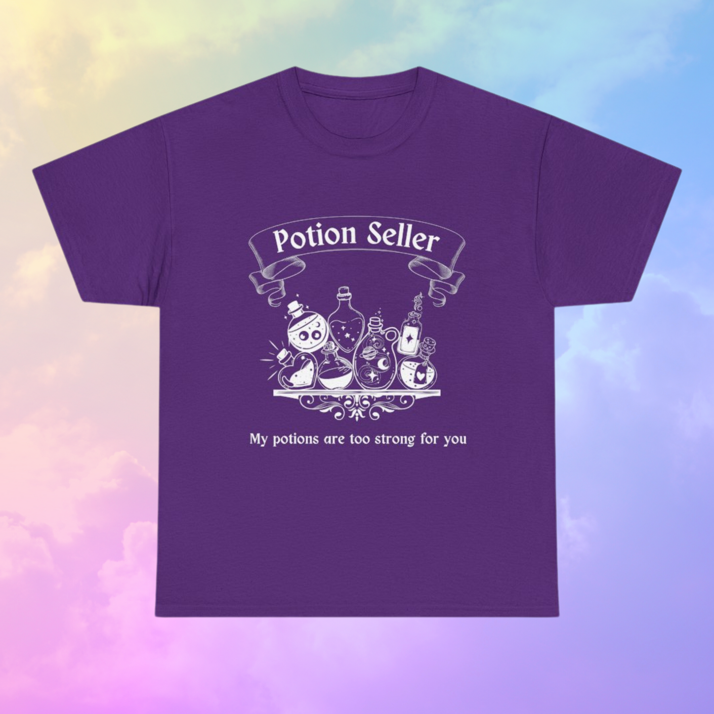 Potion Seller Tee - Purple